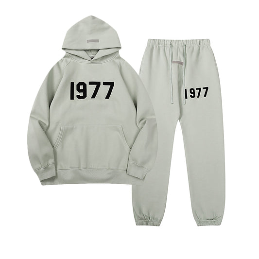 1977 Hoodie / Pants / Set - Green